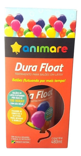 Hi Float Anyfloat Dura Float P/ Balões Latex E Bubble 480ml