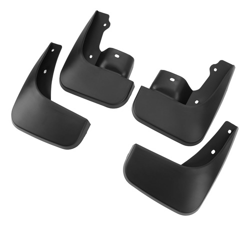 Car Mud Flaps Kit 4pcs Wheel Mudguards Shockproof Front Rear