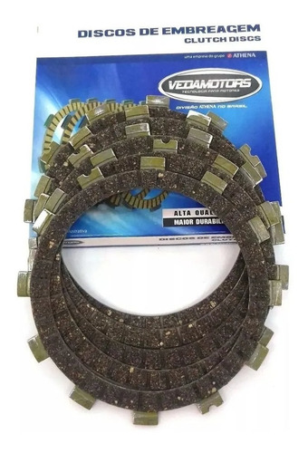 Kit Discos Embrague Honda Tornado Cbx Twister 250 Vedamotors