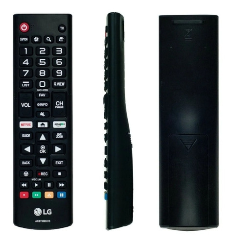Control Remoto Smart Tv LG Nuevo Original Netflix + Amazon