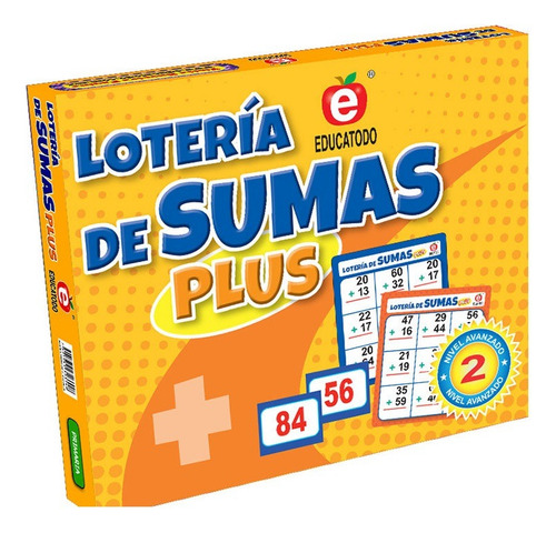 Juego De Mesa: Loteria De Sumas Plus