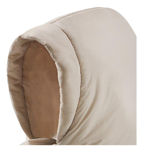 Lenço De Cabeça Acolchoado Moda Inverno, B Cáqui B Cáqui