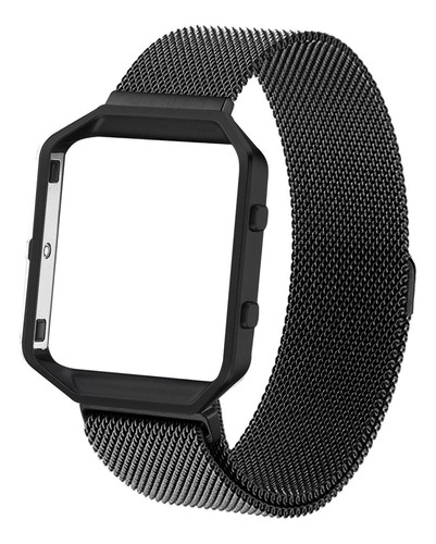 Wongeto Correa De Metal Compatible Con Fitbit Blaze Bandas .