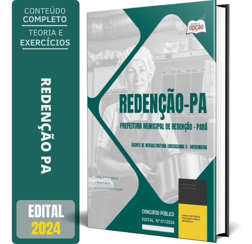 Apostila Prefeitura Redenção Pa 2024 Agente Infraestrutura