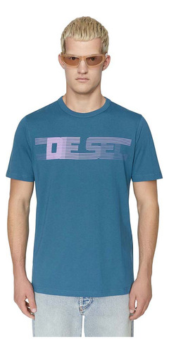 Polo Diesel T-just-e19 Indian Teal Hombre
