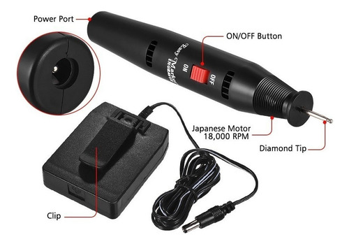 Gravador De Caneta De Precisão Elétrica Portátil Diy E Engra
