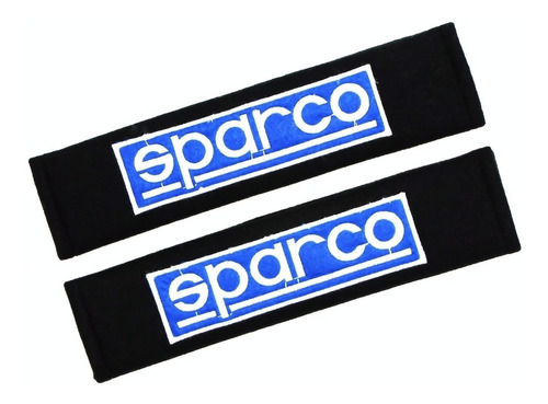 Cubre Cinturón Protector Lujo Sparco Negro/azul