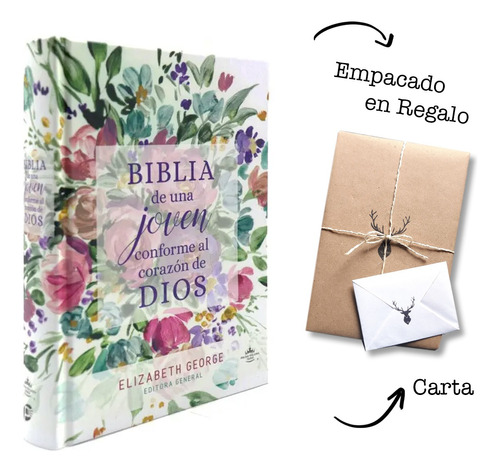 Biblia De Una Joven Conforme Al Corazón De Dios Tapa Dura