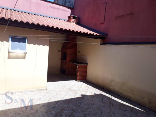 Imagem 11 de 12 de Sobrado Com 3 Dormitórios À Venda, 196 M² Por R$ 680.000,00 - Parque Novo Oratório - Santo André/sp - So0456