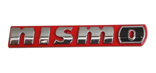 Emblema Nissan Nismo Base Roja O Negra Adherible Placas