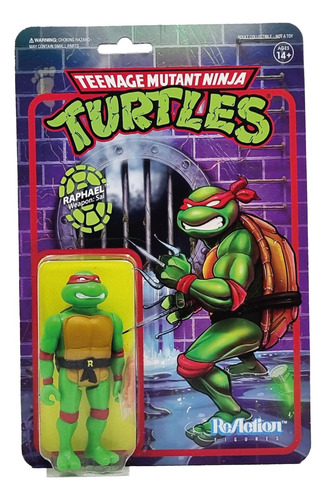 Super 7 - Reaction - Tmn Turtles - Raphael Sai
