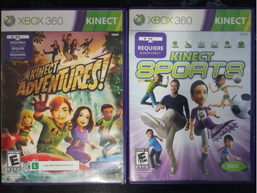 Kinect Sports & Kinect Aventures Xbox 360
