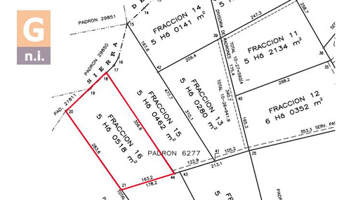 Campos Y Fracciones En Otras (ruta 39) Ref. 6372