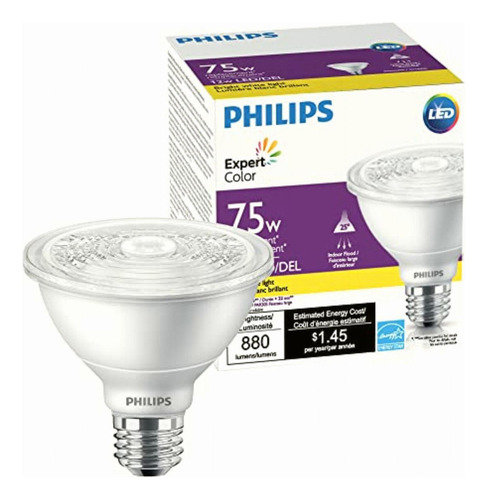 Philips Led Spot Par30s Expert Color 12 Watts Luz Cálida