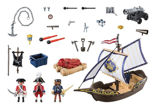 Imagen 2 de 2 de Playmobil 70412 Barco Carabela