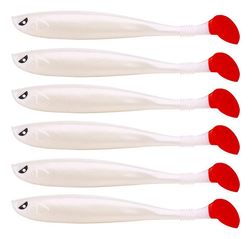 6 Cebos De Goma, Cebos Blandos Para Pesca, 9 Cm, 4,1 Gnew