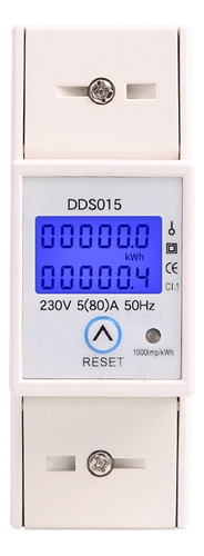 Medidor Monofásico Energía 5-80a 230v 50hz Medidor Eléctrico