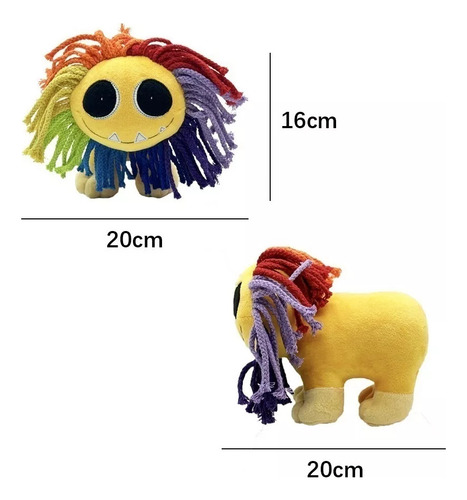 Peluche Leones Coloridos Playtime Yarnaby Bobi G