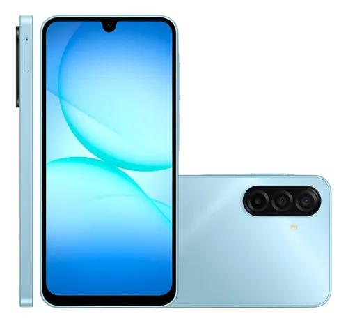 Smartphone Galaxy A17 Câmera Tripla 256 Gb 4g A175 Samsung Azul