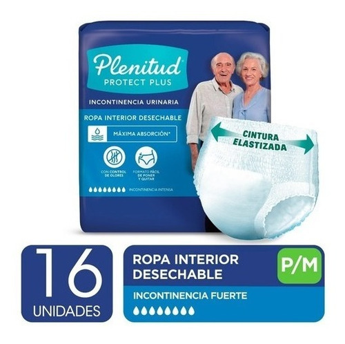 80 Bombachas Descartables Plenitud Protect Plus P/m Y G/xg