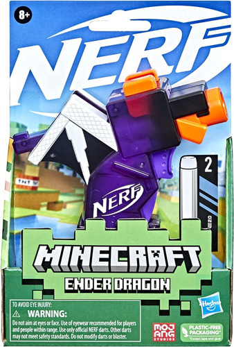 Nerf Minecraft Microshot Ender Dragon