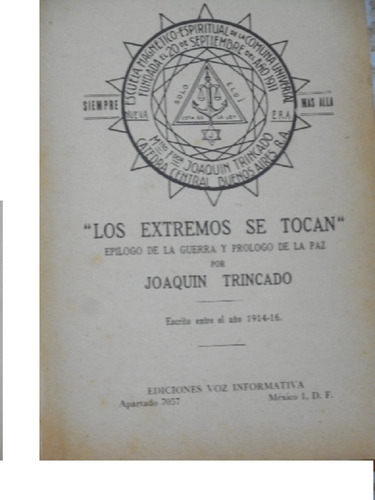 Los Extremos Se Tocan - Joaquín Trincado