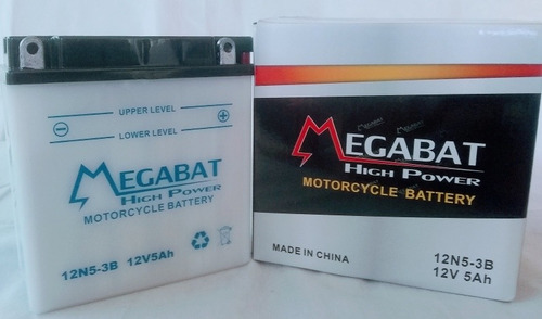 Batería Para Motos 12n5 3b Megabat