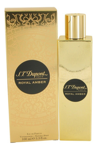 Perfume S.t Dupont Royal Amber 100ml Eau De Parfum Original