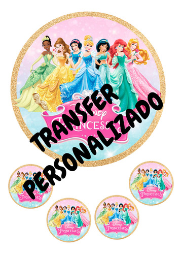Transfer 2 Hojas Para Gelatina Personalizado