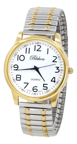 Blekon Collections - Reloj Unisex Con Esfera Grande Fácil De