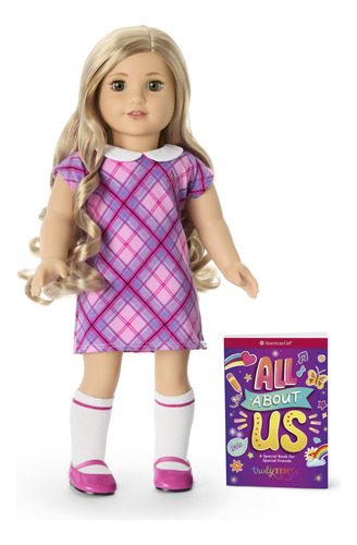 American Girl Truly Me - Muñeca #125 De 18 Pulgadas Con Oj.