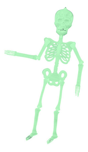 Esqueleto Articulado Neon 33cm - Halloween