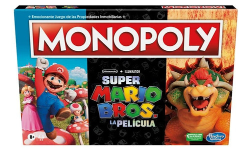 Juego De Mesa Monopoly Super Mario -  Giro Didáctico