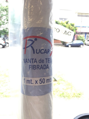 Imagen 2 de 3 de Manta Venda De Tela Fibrada 1x50m Rucar Filtraciones Envio