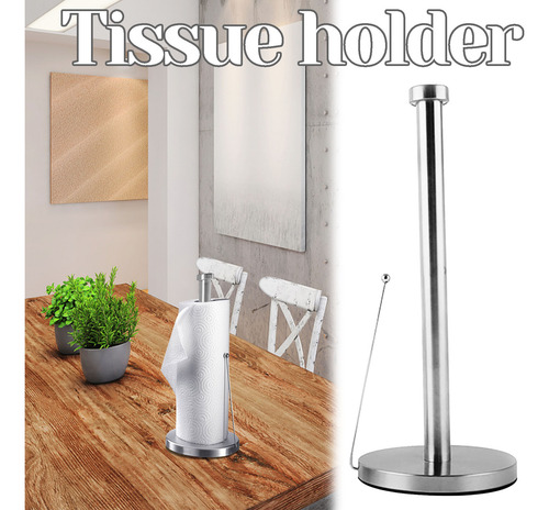Rollo De Papel Vertical De Acero Inoxidable En U Para Cocina