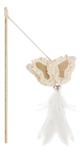 Mariposa Gatito Teaser Stick Varita Interactiva Rascador