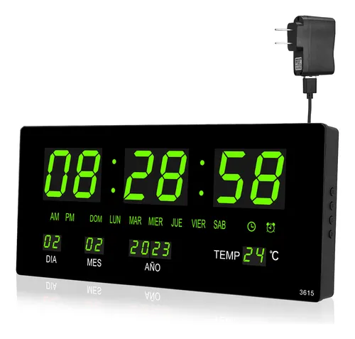 Reloj digital de pared home depot new arrivals