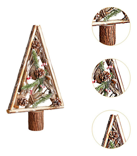 Rbol De Navidad Decorativo De Mesa, Mini Árbol De L