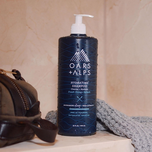 Shampoo Masculino Sem Sulfato Oars + Alps, Infundido Com Ext