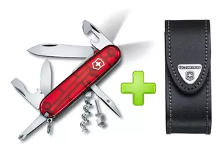 Cortaplumas Victorinox Spartan Lite Transp. 15 Usos + Funda