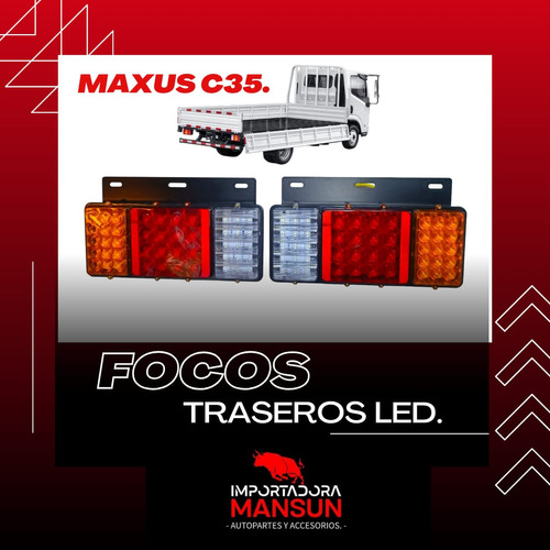 Focos Traseros Led Maxus C35 ( Nuevos El Par ) 