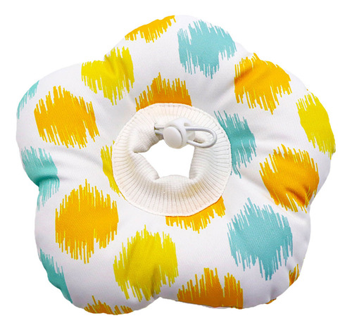 Almohada De Cuello Isabelino Con Bonito Diseño Floral