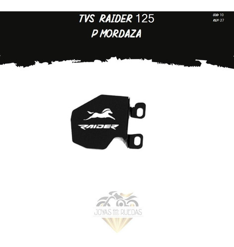 Protector Mordaza Caliper Partes Lujo Moto Tvs Raider 125