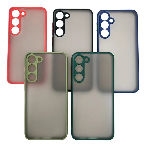 Case Carcasa Forro Funda Para Samsung Galaxy | S25 | S24 | S23 | S22 | S21 | S20 | A53 | Plus | Ultra | Fe | Mate Translúcido Choques Anticaídas [e]