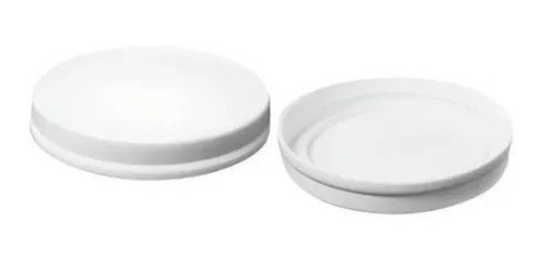 Tapa De Plastico Para Frascos De Yogurt X 30 Un