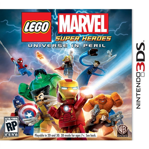 Lego Marvel Super Heroes - 3ds Mídia Física Lacrado