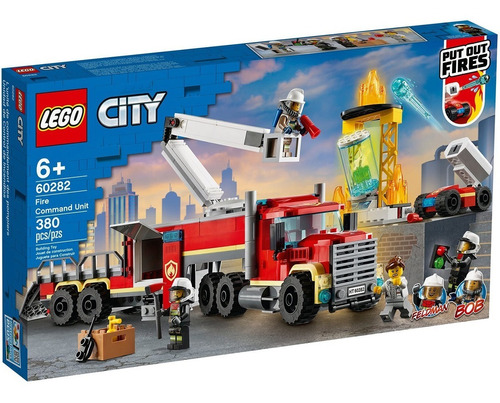 Juguete Bloques Lego City Unidad De Control De Incendio Febo