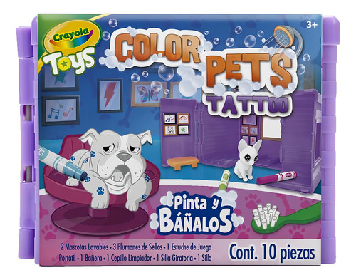 Crayola Color Pets Tatto Shop Estudio De Tatuajes