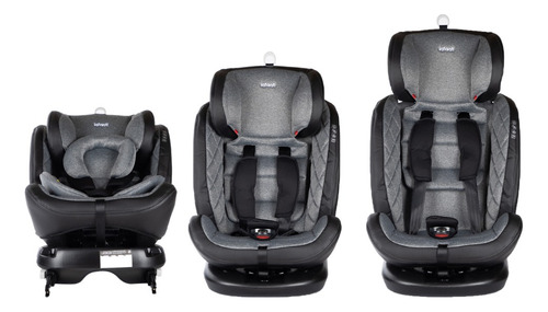 Silla De Auto Convertible I-giro 360º Light Grey Infanti I-giro 360° Gris