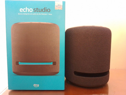 Amazon Echo Echo Studio Con Asistente Virtual Alexa Negro